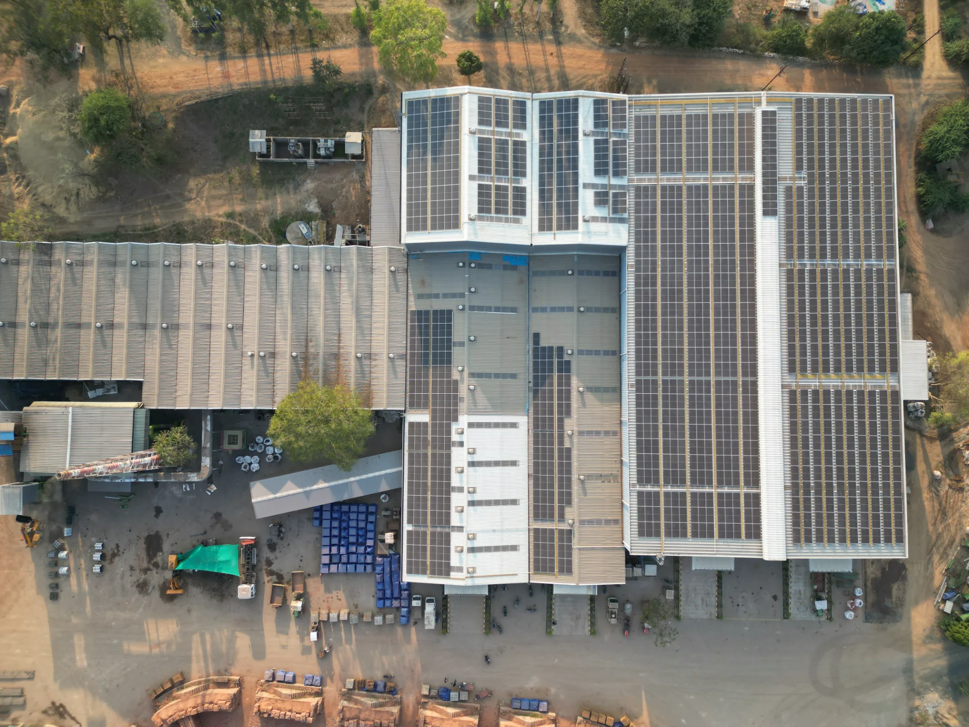 Generation of electricity from solar panels