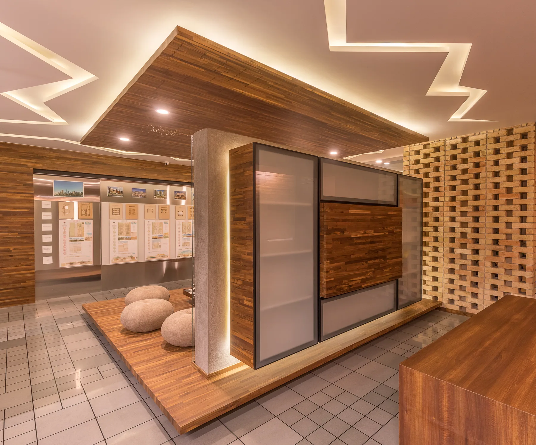 Office Interior perspective 1